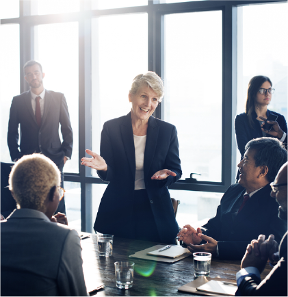 Woman grocery shopping